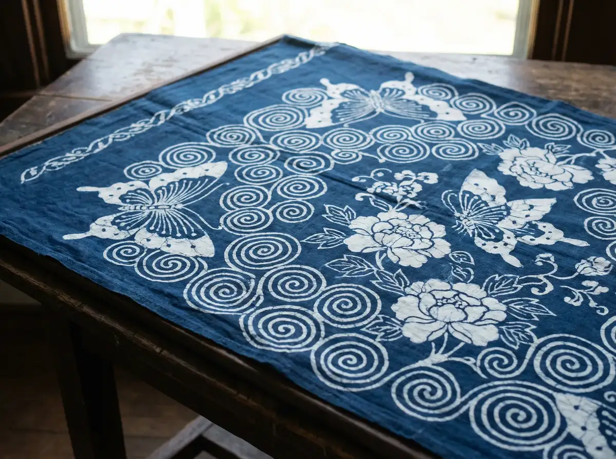 蜡染进阶课程 - 少妇视频 在线教学